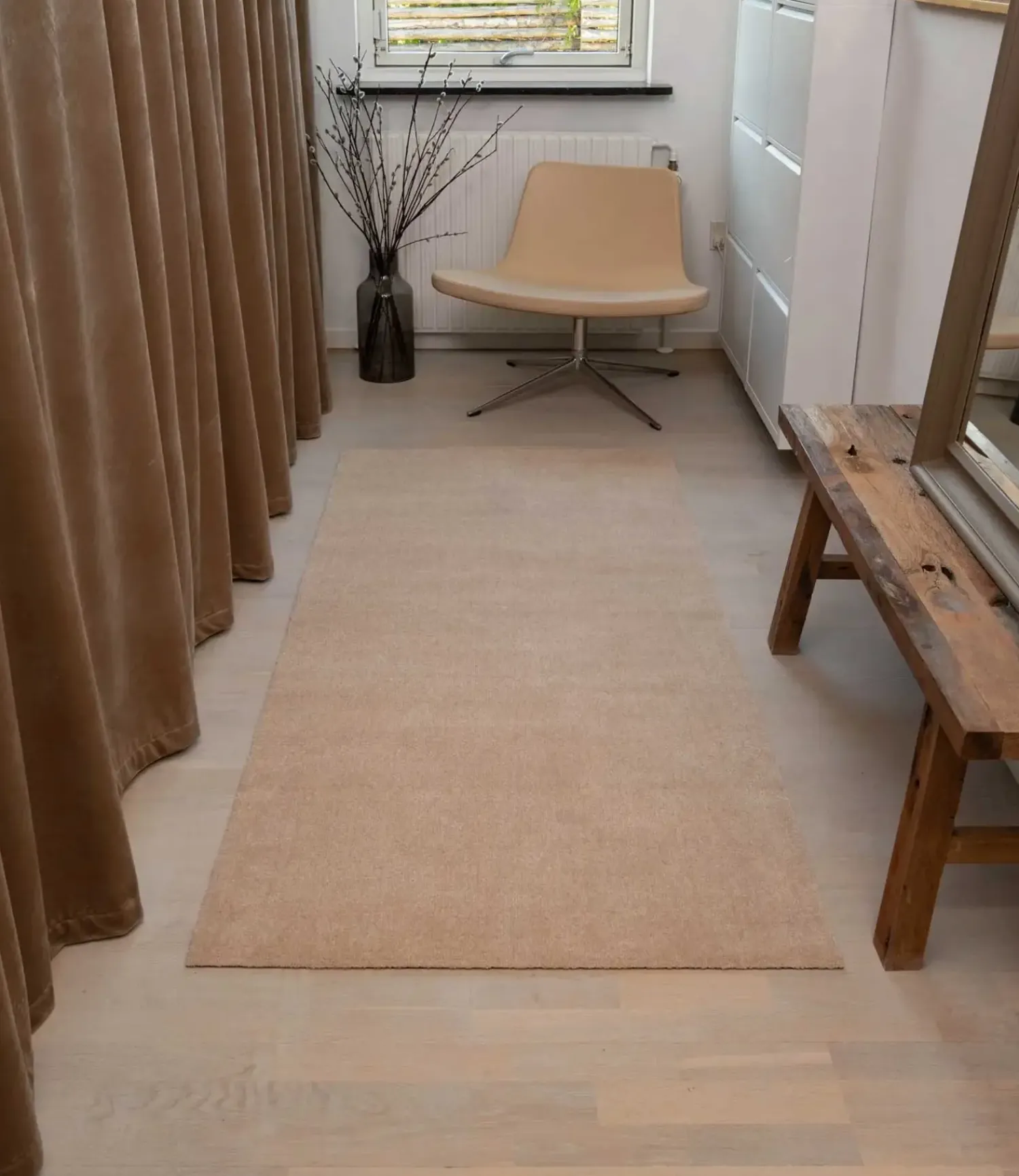 Sale Tica Copenhagen - Smudsmåtte / Måtte - Ivory / beige - 90x200 cm
