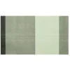 Tica Copenhagen - Smudsmåtte - Stripes Horizon - Lysegrøn/Støvet/Mørkegrøn - 40x60 cm