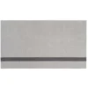 New Tica Copenhagen - Smudsmåtte - Stripes Vertical - Steelgrey/Lysegrå - 90x200 cm