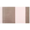 Discount Tica Copenhagen - Smudsmåtte - Stripes Horizon - Sand/Lyserød - 90x130 cm