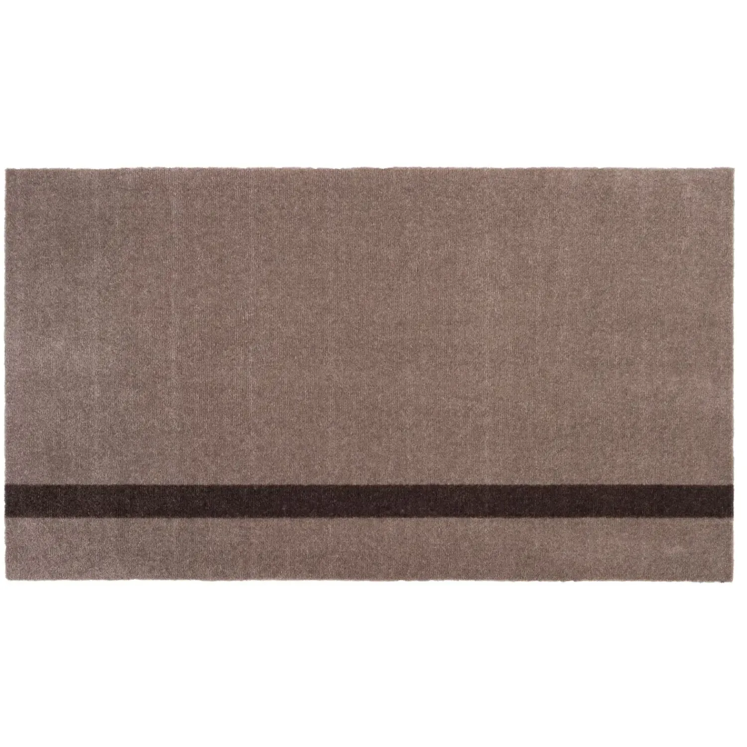 Sale Tica Copenhagen - Smudsmåtte - Stripes Vertical - Sand/Brun - 67x120 cm