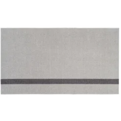 Outlet Tica Copenhagen - Smudsmåtte - Stripes Vertical - Lysegrå/Steelgrey - 40x60 cm