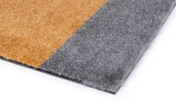 Sale Tica Copenhagen - Smudsmåtte - Stripes Horizon - Dijon/Brun/Sand - 40x60 cm