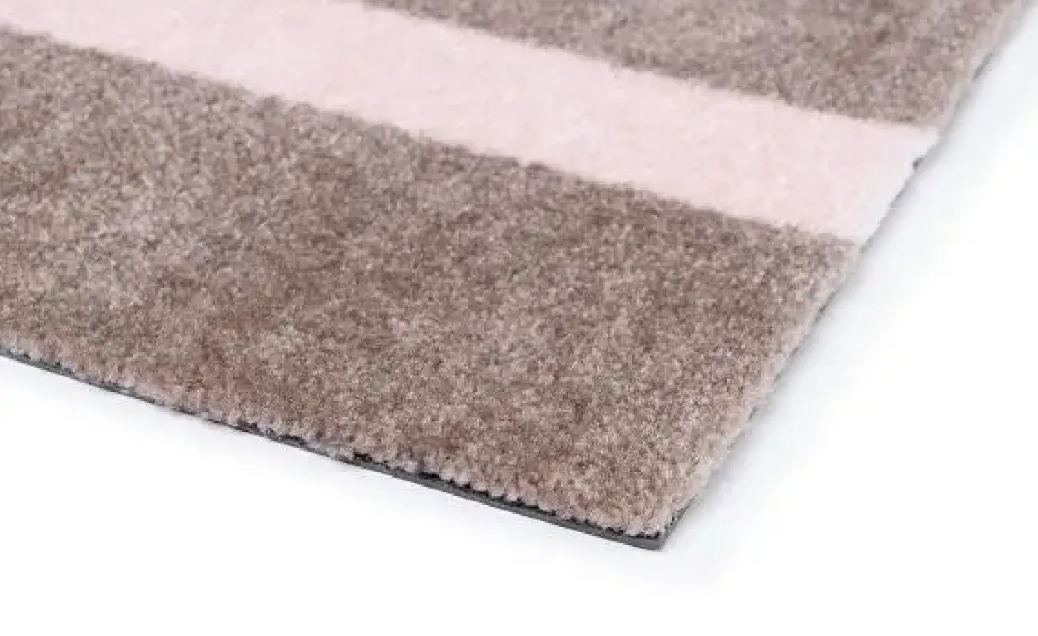 Sale Tica Copenhagen - Smudsmåtte - Stripes Vertical - Sand/Lyserød - 67x120 cm