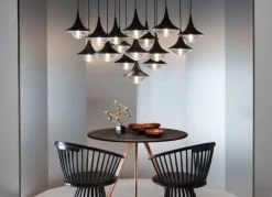 Hot Tom Dixon pendant - Flood Chrome Pendant (sort)