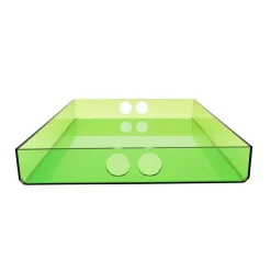 Sale Neon living Tray bakke i grøn fra (stor) - grøn - 29 x 41 cm