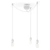 Outlet Umage - Baldakin til 3 pendellamper - Cannonball hvid cluster 3