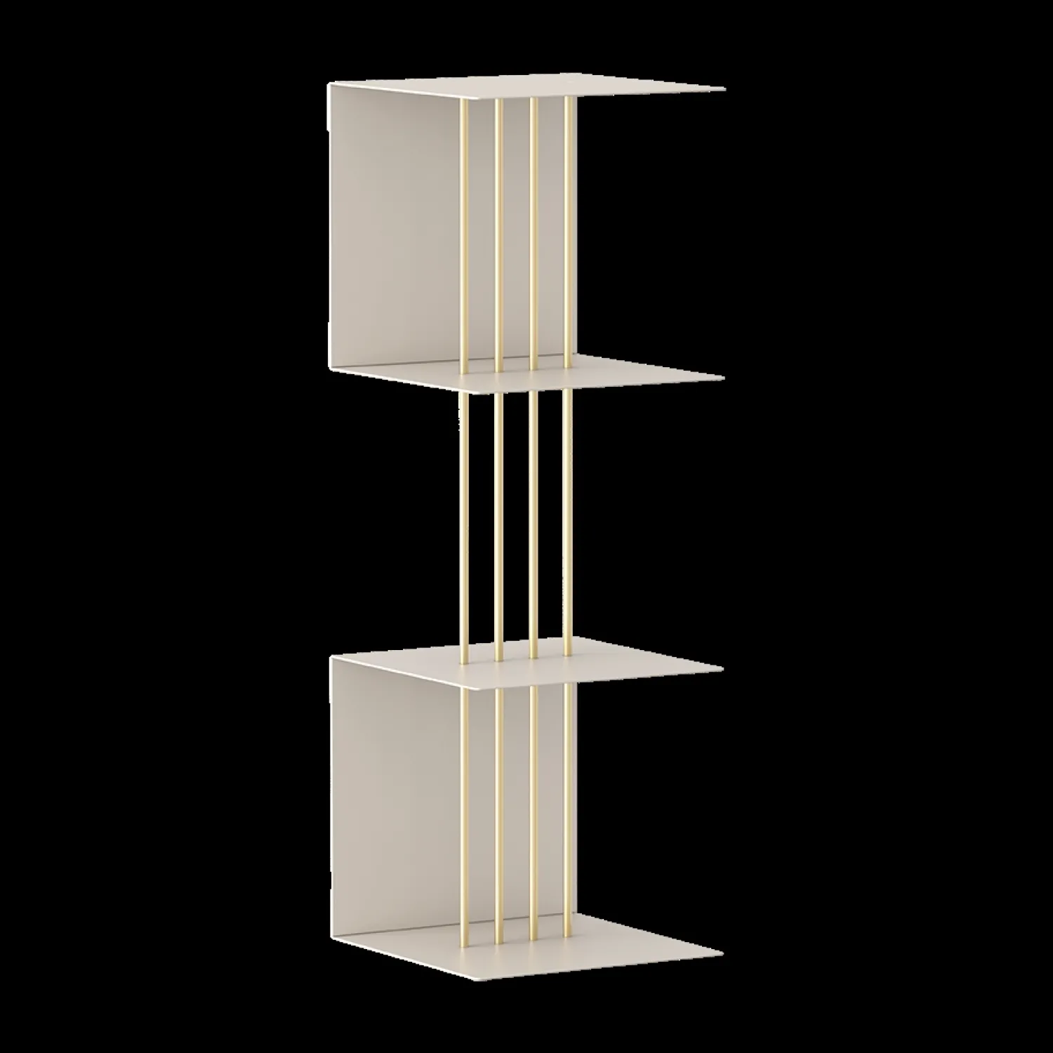 Clearance Umage - Ekstra barrer til hylde - Space Rods - Messing
