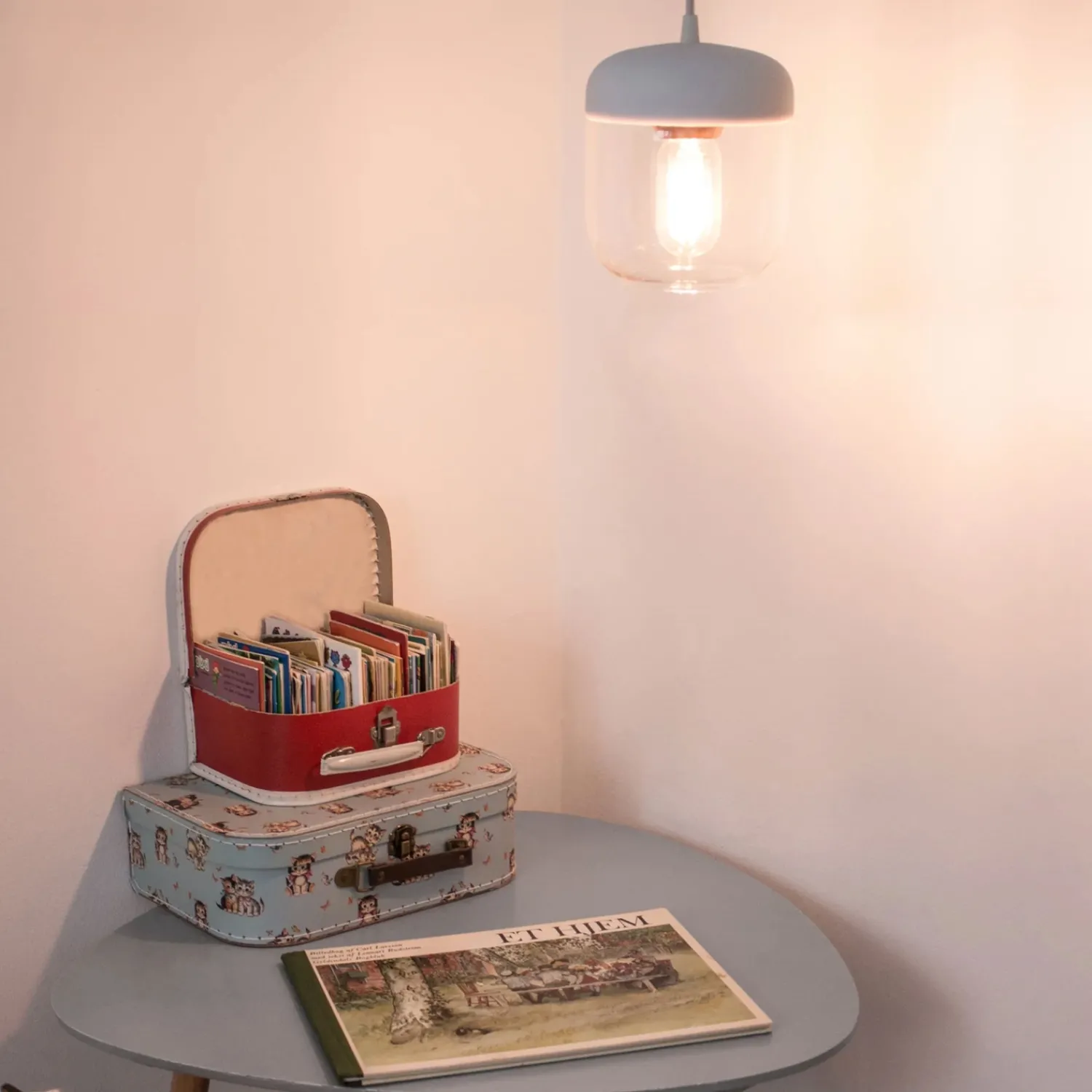Online Umage - Lampe - Acorn - Hvid med børstet kobber