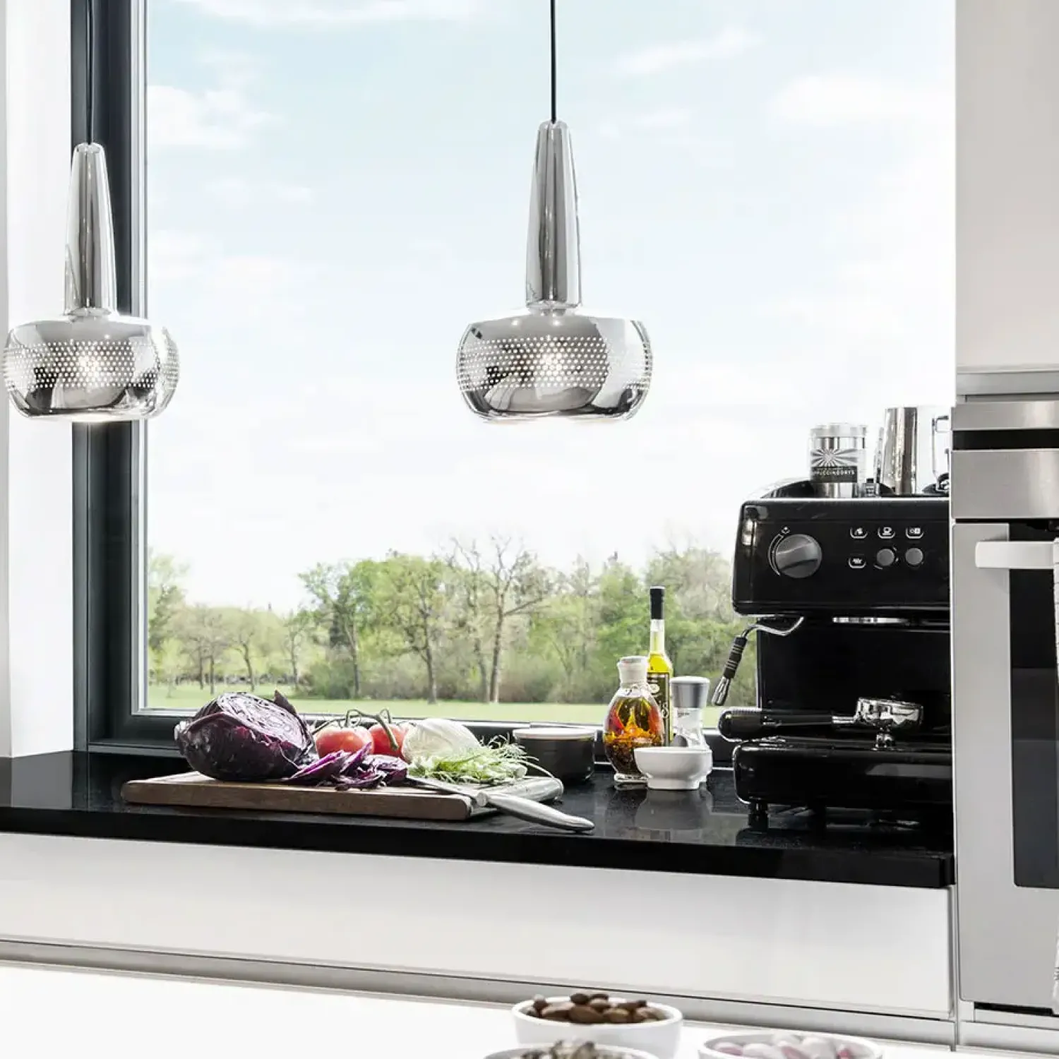 Hot Umage - Lampe - Clava - Krom
