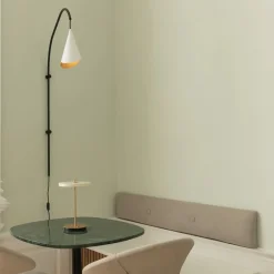 New Umage - Lampe - Cornet - Hvid/messing - Ø13,4 cm