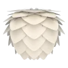 Best Umage - Lampeskærm - Aluvia Pendel - Pearl White - Medium