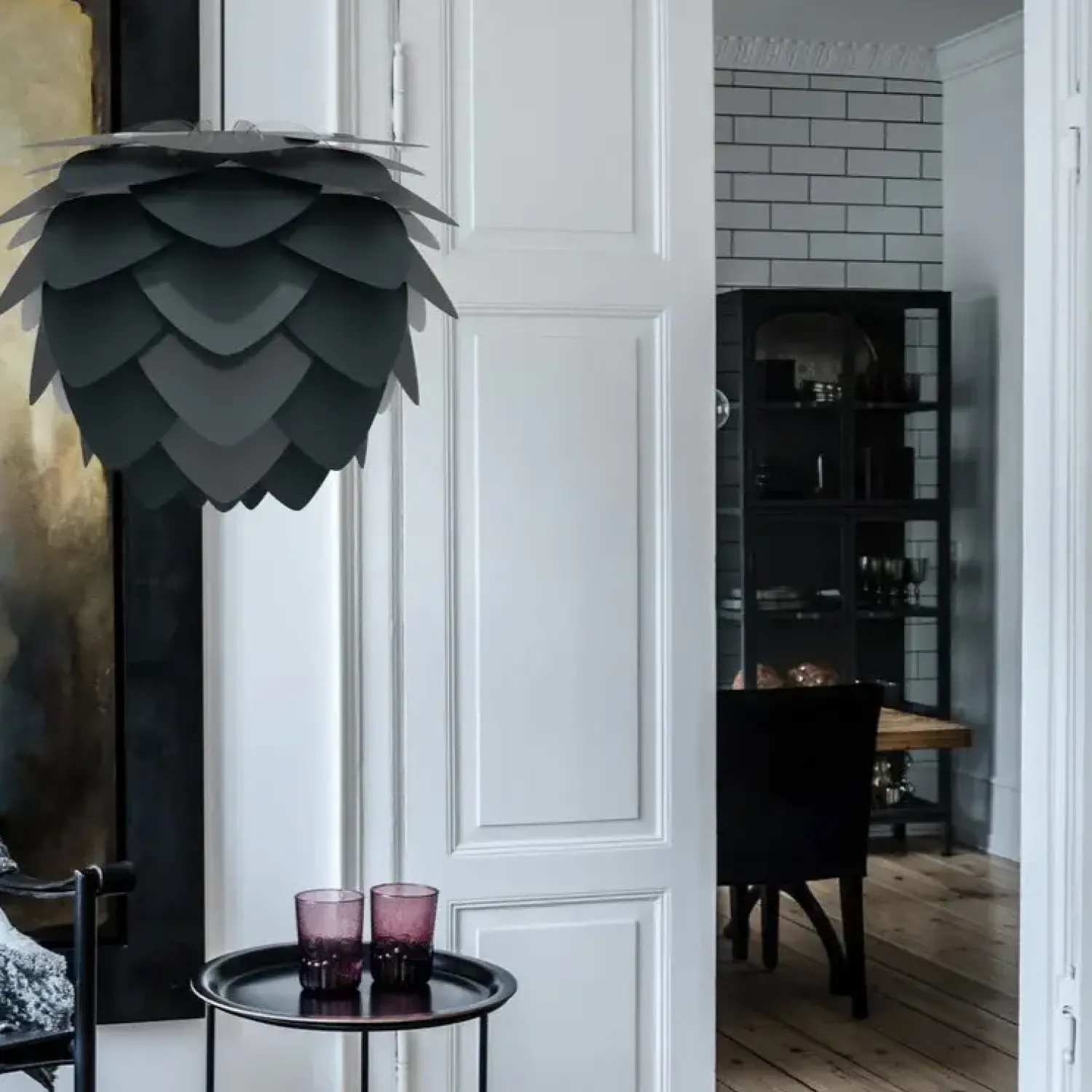 Discount Umage - Lampeskærm - Aluvia Pendel - Anthracite grey - Medium Ø59 cm