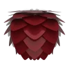 Clearance Umage - Lampeskærm - Aluvia Pendel - Ruby red - Mini Ø40 cm