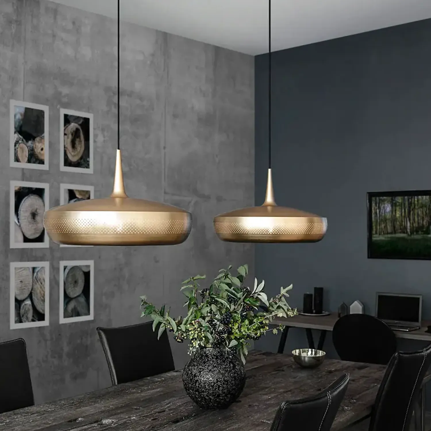 Discount Umage - Lampeskærm - Clava Dine - Børstet messing