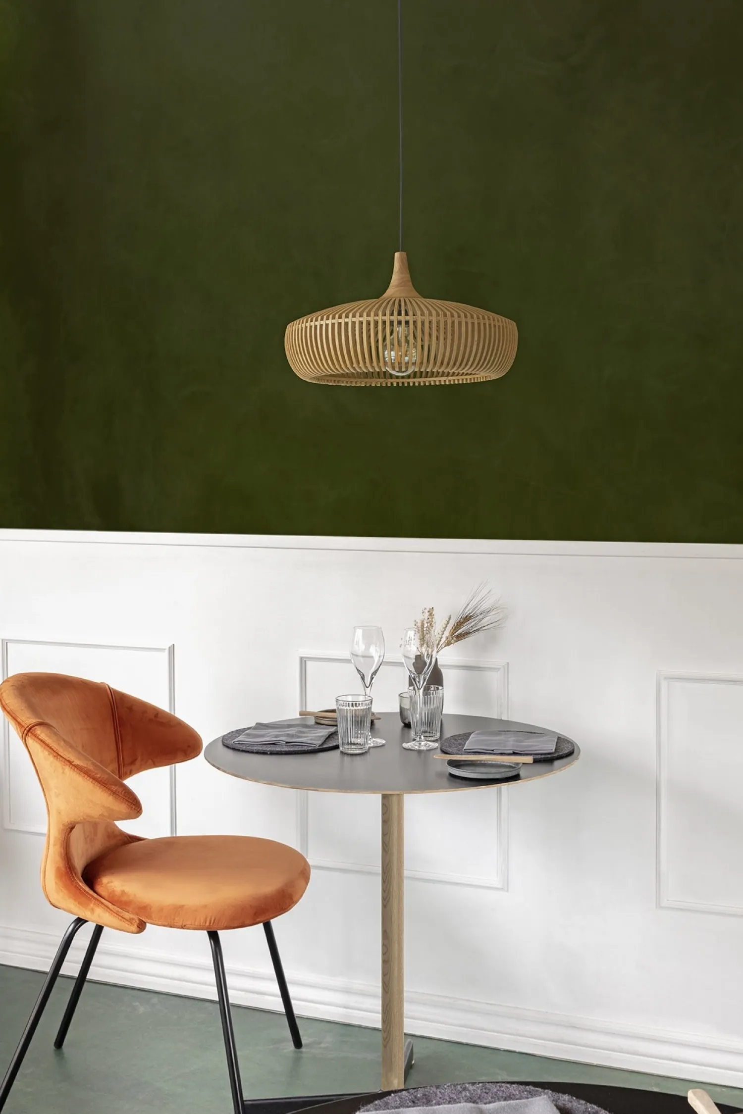 Clearance Umage - Lampeskærm - Clava Dine Wood - Dark oak