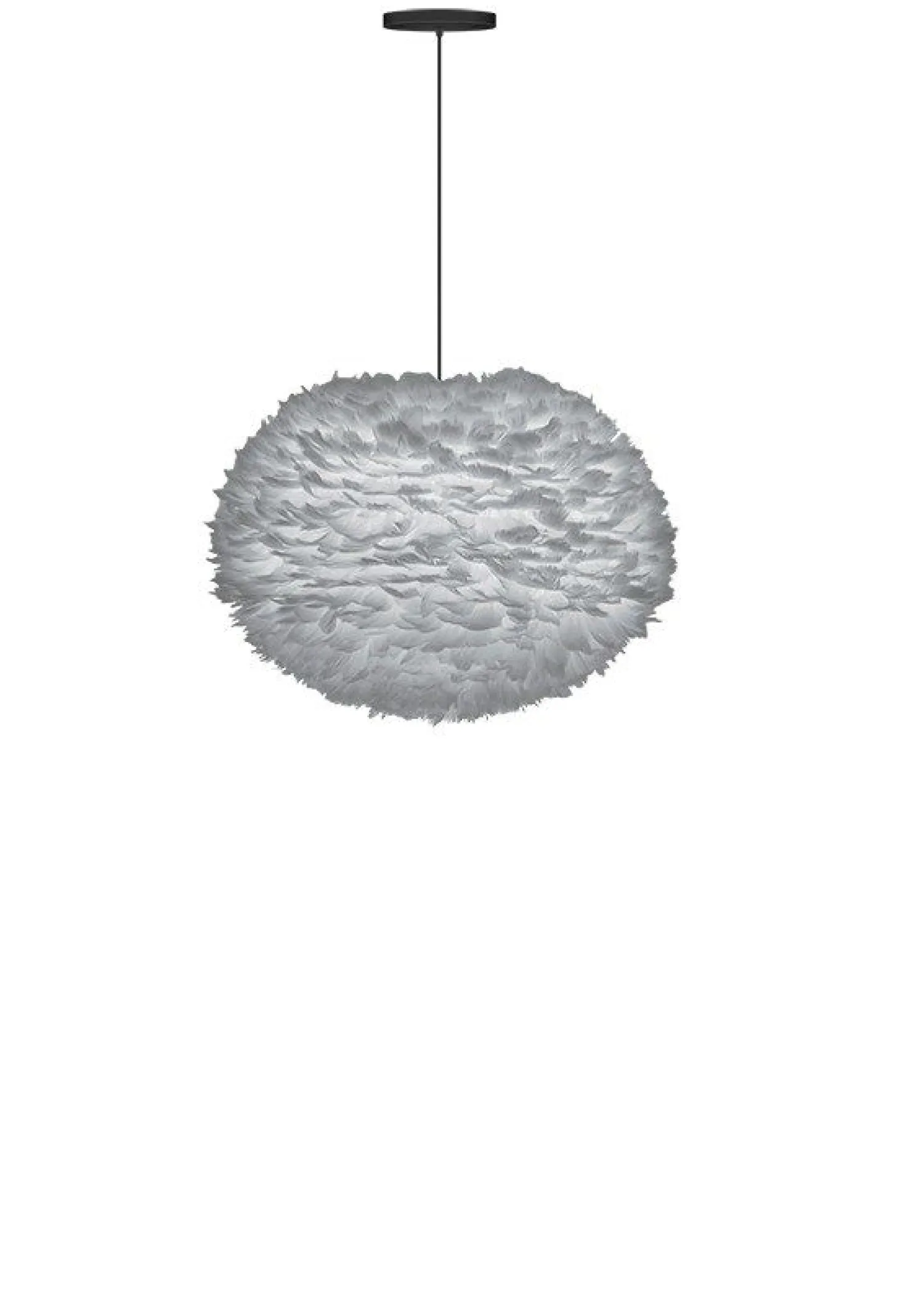 Best Umage - Lampeskærm - Eos - Grå - Large - Diameter: 65 cm