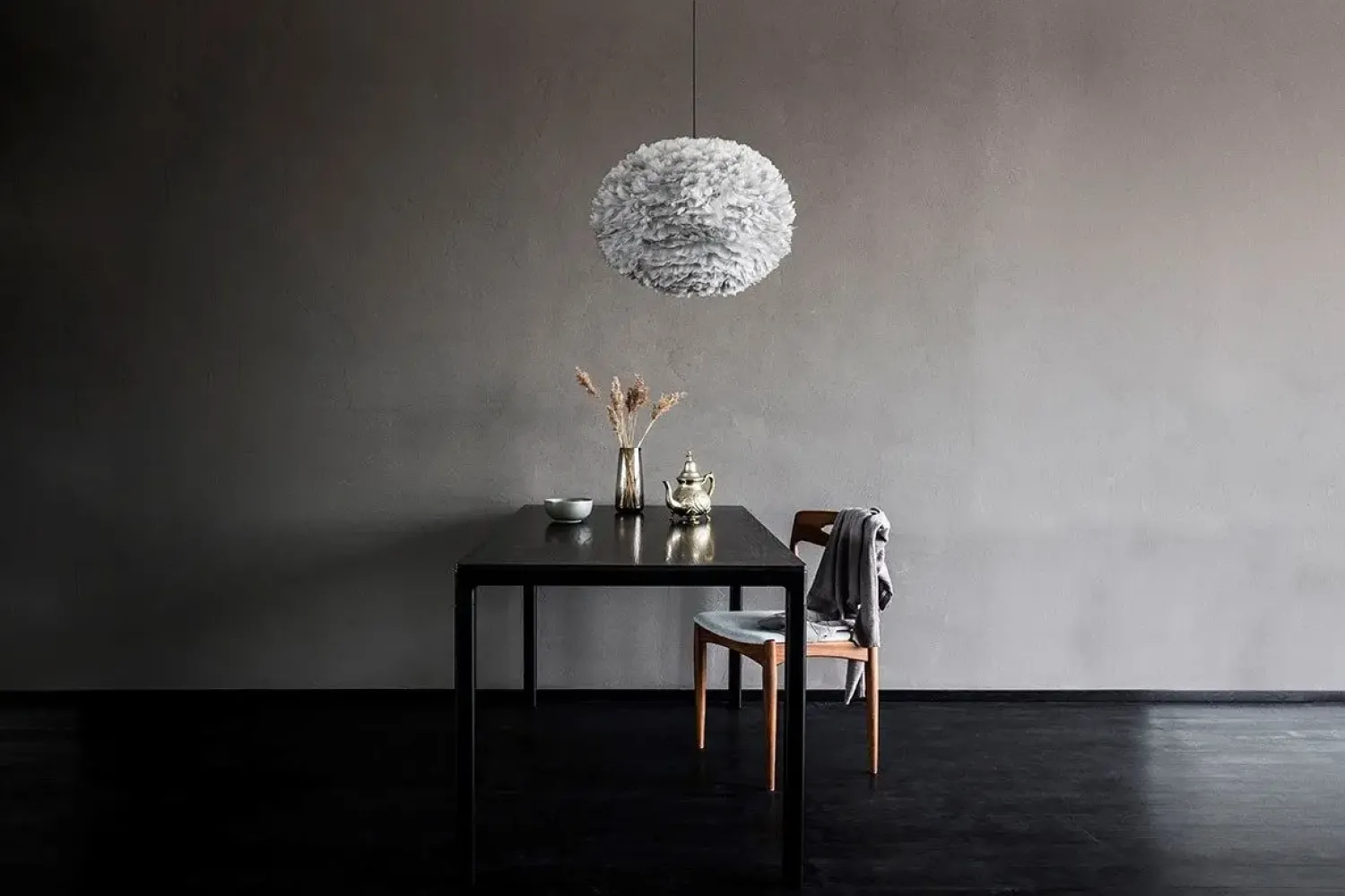 Best Umage - Lampeskærm - Eos - Grå - Large - Diameter: 65 cm