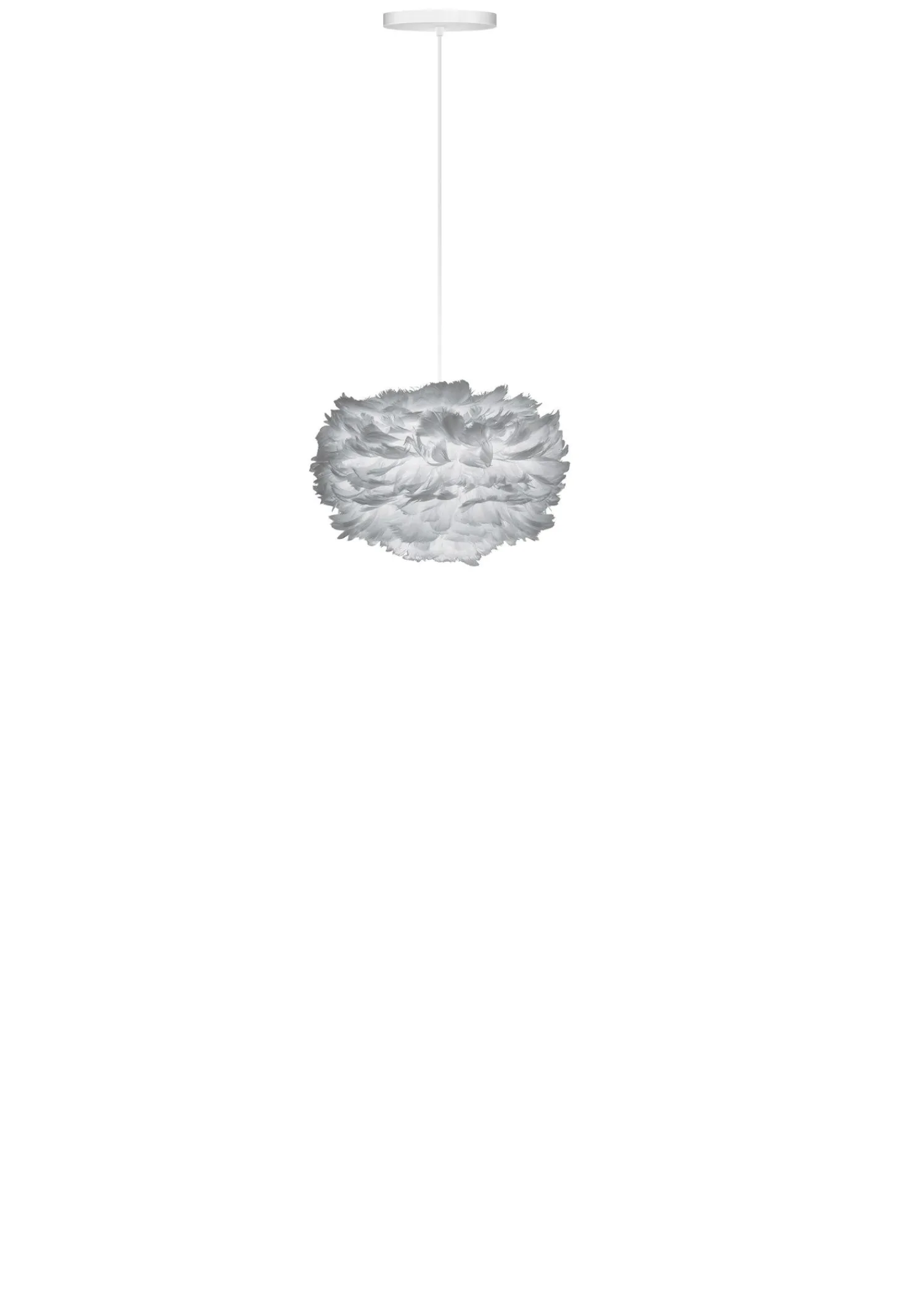 Outlet Umage - Lampeskærm - Eos - Grå - Mini - Diameter: 35 cm