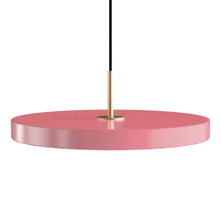 Online Umage - Pendel - Asteria - Messingtop - Nuance rose - Medium Ø43 cm