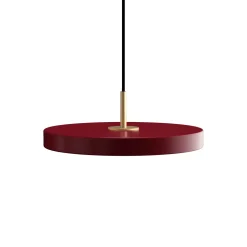 New Umage - Pendel - Asteria - Messingtop/Ruby red - Mini Ø31 cm