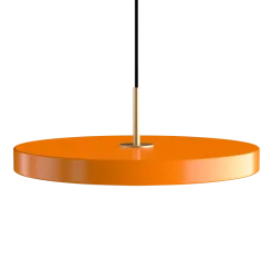 New Umage - Pendel - Asteria - Messingtop/Nuance orange - Medium Ø43 cm