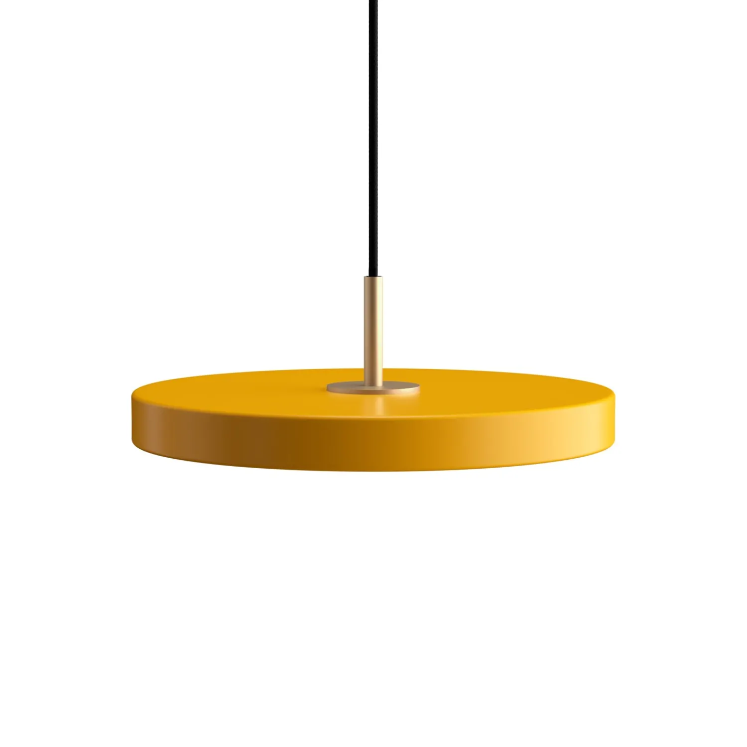Discount Umage - Pendel - Asteria - Messingtop/Saffron yellow - Mini Ø31 cm