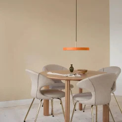 Umage - Pendel - Asteria - Ståltop - Nuance orange - Mini Ø31 cm