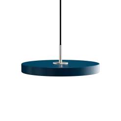 Online Umage - Pendel - Asteria - Ståltop/Petrol blue - Mini Ø31 cm