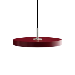 Clearance Umage - Pendel - Asteria - Ståltop/Ruby red - Mini Ø31 cm
