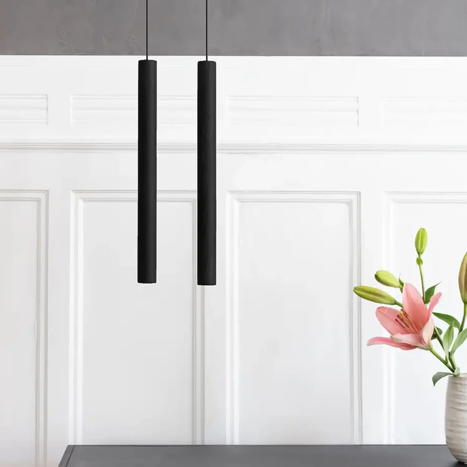 Clearance Umage - Pendel - Chimes Tall - Black oak/Sort eg