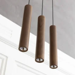 Clearance Umage - Pendel Lamper - Chimes Cluster - 3 stk. - Dark oak/Mørk eg