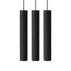Online Umage - Pendel Lamper Chimes Cluster - 3 stk. - Black oak/Sort eg