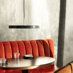 Umage - Pendel m/ messingtop - Asteria - Anthracite grey - Medium