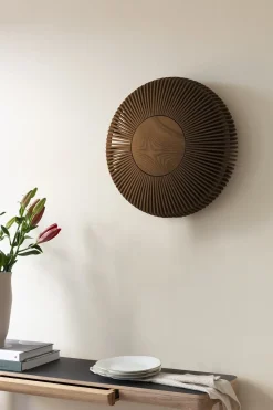 Hot Umage - Væglampe - Clava Up Wood - Medium - Dark oak/Mørk eg
