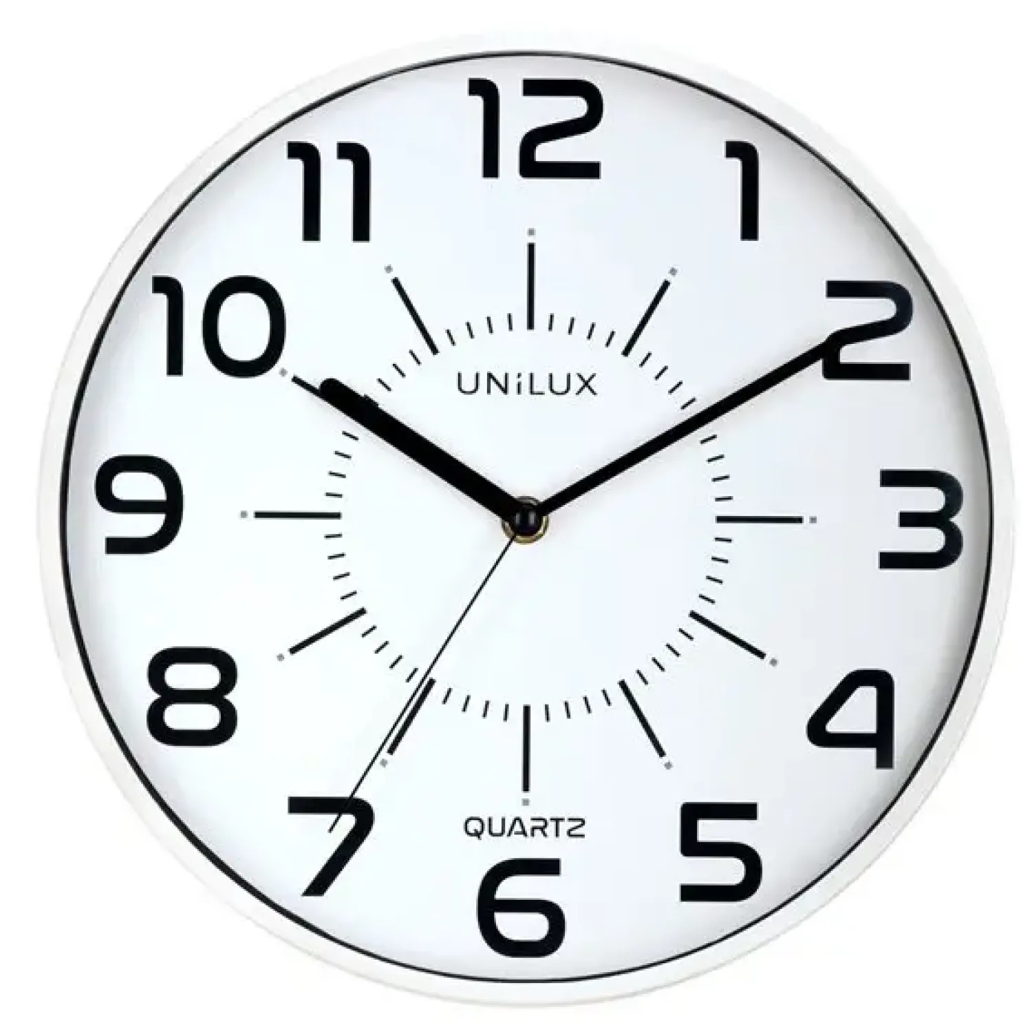 Outlet Unilux - Væg Ur - POP UR - QUARTZ SYSTEM - HVID
