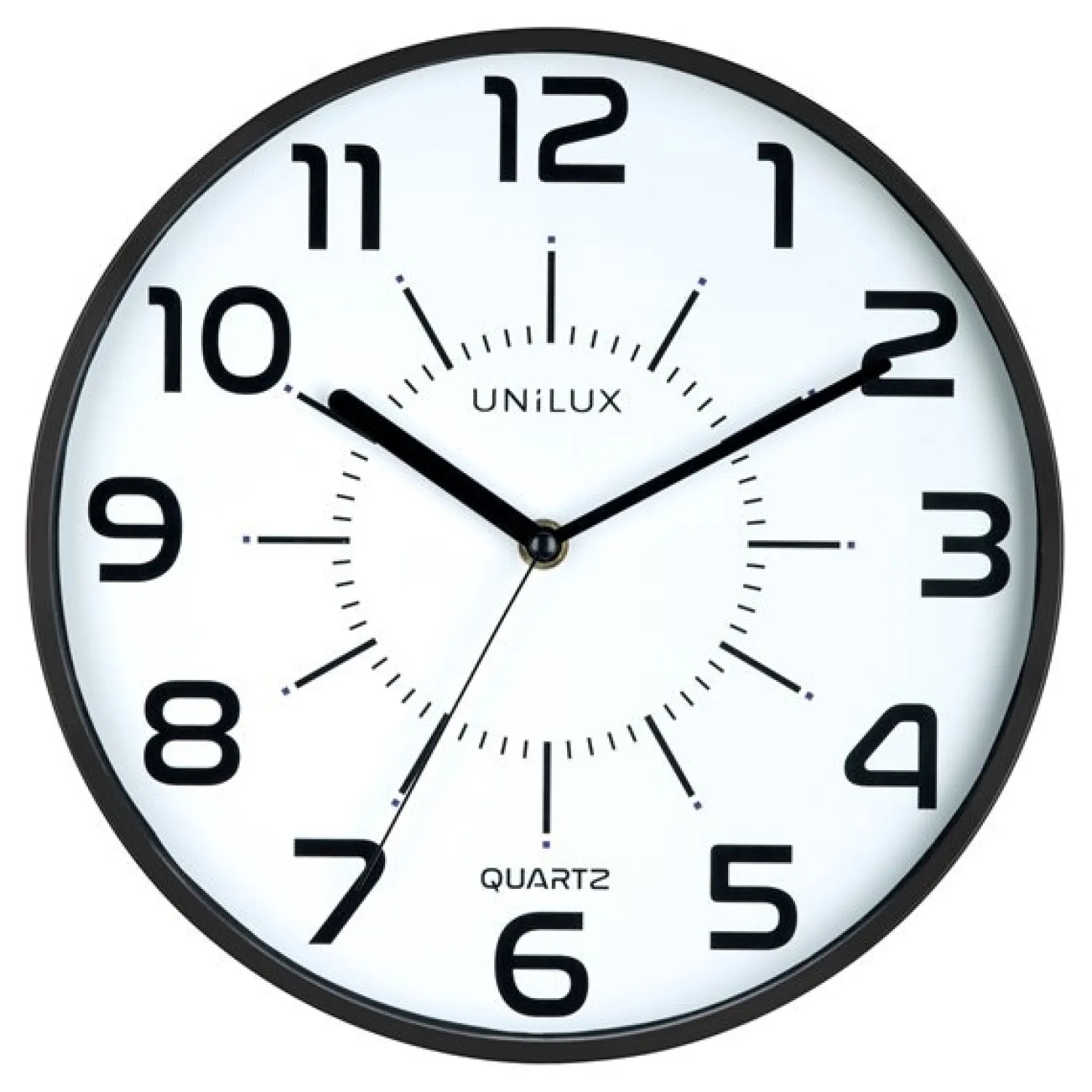 Outlet Unilux - Væg Ur - POP UR - QUARTZ SYSTEM - SORT