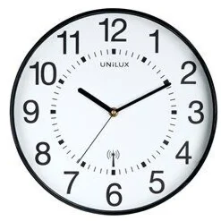 Best Unilux - Væg Ur - WAVE - SORT