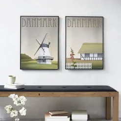 Sale VISSEVASSE - bondehuset - 50x70 cm