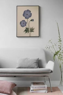 Hot VISSEVASSE - Geranium plakat, nude - 50x70 cm