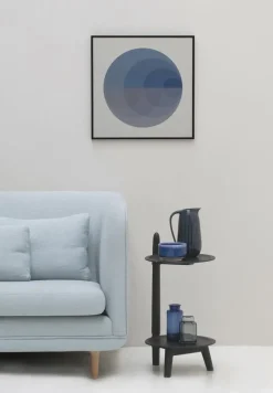 Clearance VISSEVASSE - Gradient blue plakat - 50x50 cm