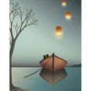 Sale VISSEVASSE - Lanternerne plakat - 30x40 cm