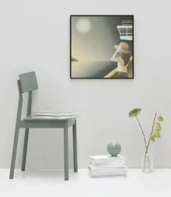 New VISSEVASSE - Plakat "Moonlight Moment" - 40x40 cm