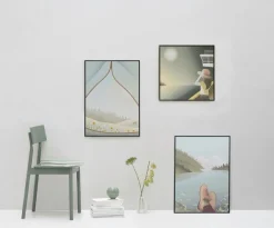 New VISSEVASSE - Plakat "Moonlight Moment" - 40x40 cm