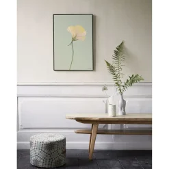 Clearance VISSEVASSE - Tallerkensmækker - 50x70 - Støvet grøn