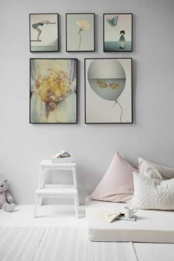 Outlet VISSEVASSE - The Girl With The Butterfly (50x70 cm)
