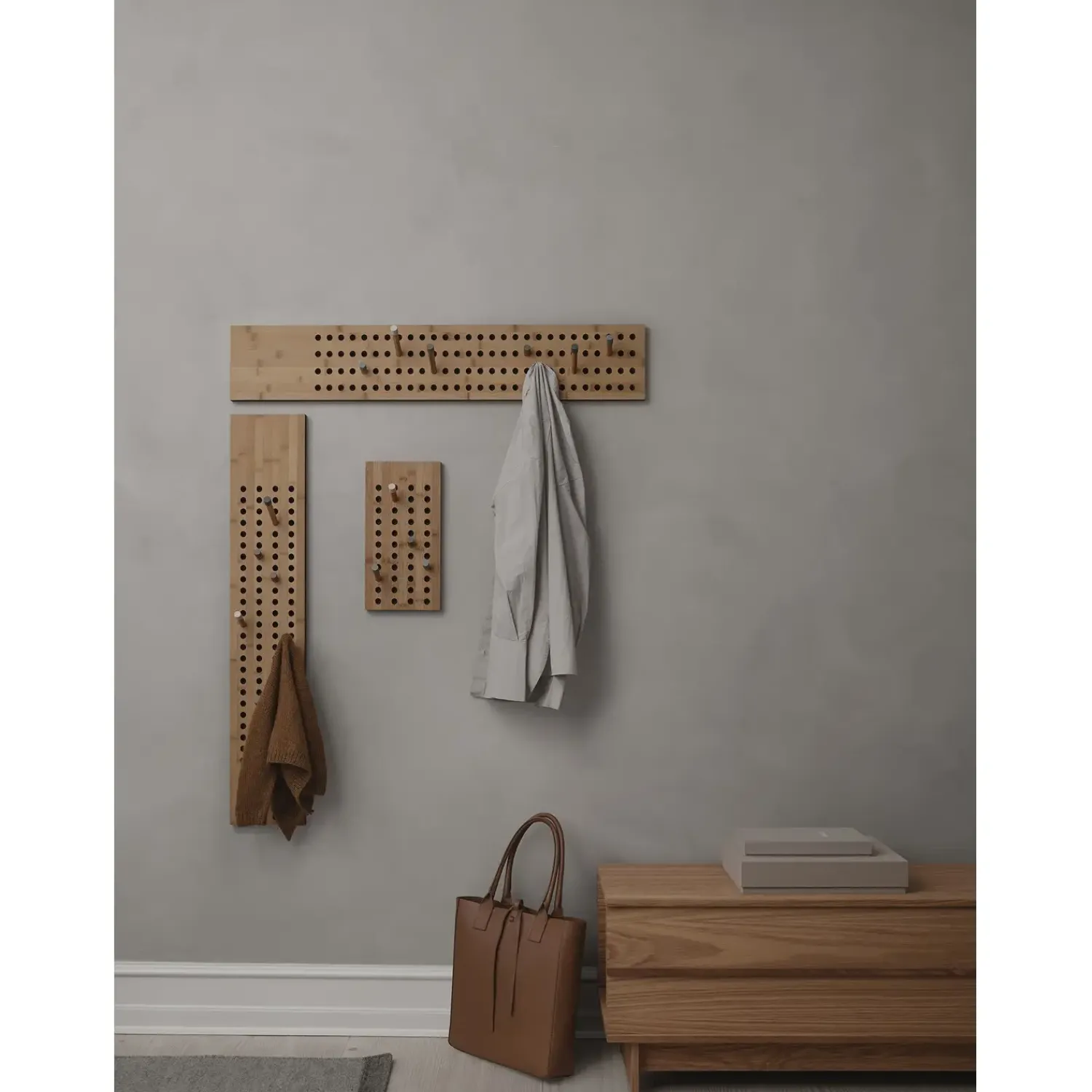 Clearance We Do Wood - Knagerække - Scoreboard - Large - Vandret - Bambus