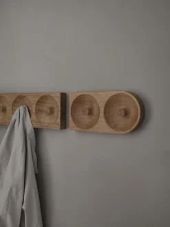 Discount We Do Wood - Solid Hook, 2 Hooks, Oak