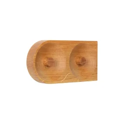 Discount We Do Wood - Solid Hook, 2 Hooks, Oak