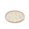 Discount WELLmark - Rund Travertine bakke - Beige - Ø27 cm